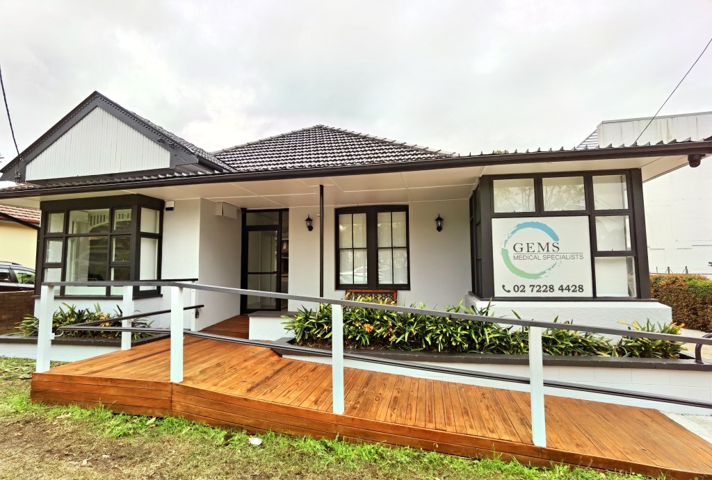 Gems Medical Specialists
41 Boronia Avenue, Epping NSW.